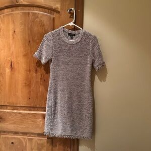 Ann Taylor tweed knit dress XS